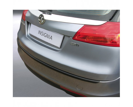 ABS Rear bumper protector Opel Insignia Tourer 2009- Black