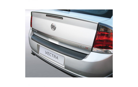 ABS Rear bumper protector Opel Vectra C 4/5 doors 2005-2008 excl. Wagon Black