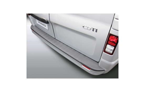 ABS Rear bumper protector Opel Vivaro / Renault Trafic 10 / 2014- Black