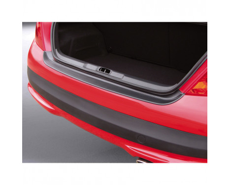 ABS Rear bumper protector Peugeot 207 HB 3 doors Black, Image 2