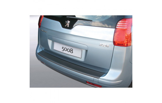 ABS Rear bumper protector Peugeot 5008 Black