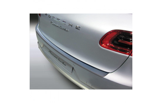 ABS Rear bumper protector Porsche Macan 4 / 2014- Black