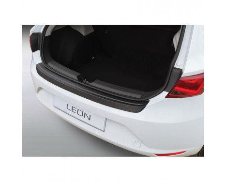 ABS Rear bumper protector Seat Leon SE / FR 2013- Black, Image 2