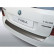 ABS Rear bumper protector Skoda Fabia combi 2010- 2014 Black