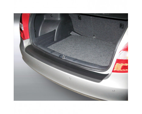 ABS Rear bumper protector Skoda Fabia combi 2010- 2014 Black, Image 2