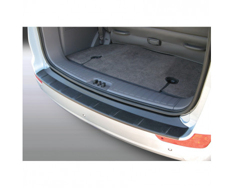 ABS Rear bumper protector Ssang Yong Turismo / Stavic 9 / 2013- Black, Image 2