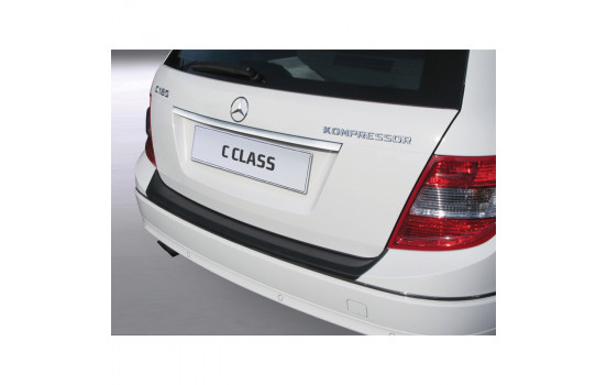 ABS Rear bumper protector suitable for Mercedes-Benz C-Class W204 Kombi 2007-