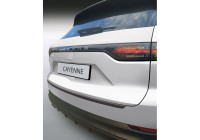 ABS Rear bumper protector suitable for Porsche Cayenne 10/2017- excl. CoupÃ© Black