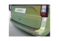ABS Rear bumper protector suitable for Volkswagen Caddy V Box/MPV 2020- (Tailgate & Rear Door