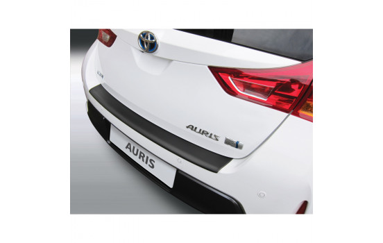 ABS Rear bumper protector Toyota Auris 5 doors 2013- Black