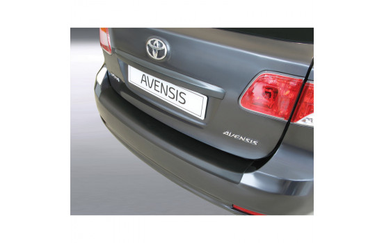 ABS Rear bumper protector Toyota Avensis Kombi 2009- Black