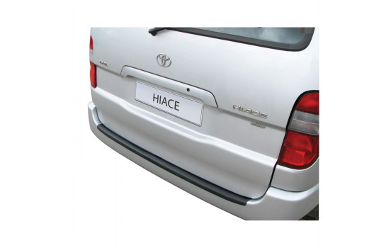 ABS Rear bumper protector Toyota Hiace 2007- Black