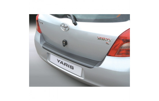 ABS Rear bumper protector Toyota Yaris II 2006-2009 Black