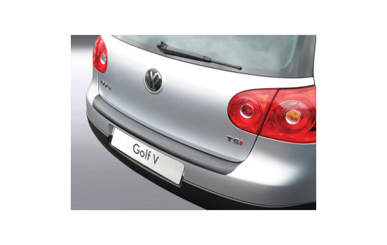 ABS Rear bumper protector Volkswagen Golf V 3/5 doors Black