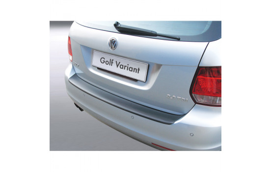 ABS Rear bumper protector Volkswagen Golf V Variant Black