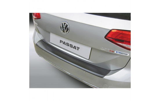 ABS Rear bumper protector Volkswagen Passat 3D Variant 2014- Black