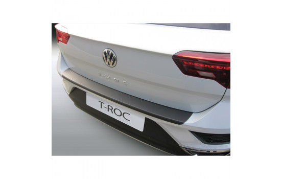 ABS Rear bumper protector Volkswagen T-Roc 11 / 2017- Black