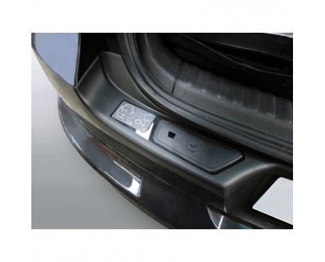 ABS Rear bumper protector Volkswagen Tiguan 4x4 11 / 2007- (for models with spare wheel on valve, Image 2