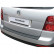 ABS Rear bumper protector Volkswagen Touran -8/2010 Black
