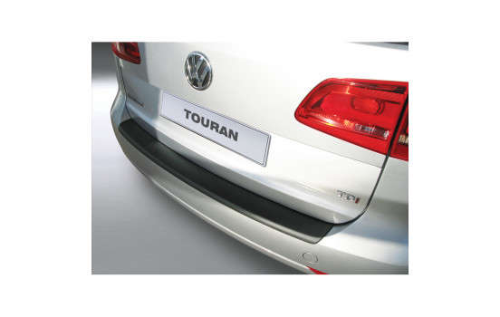 ABS Rear bumper protector Volkswagen Touran 9 / 2010- Black