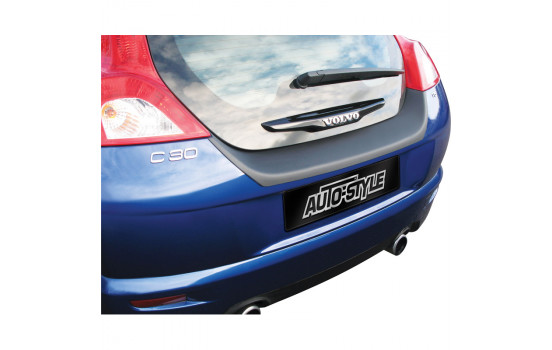 ABS Rear bumper protector Volvo C30 Black