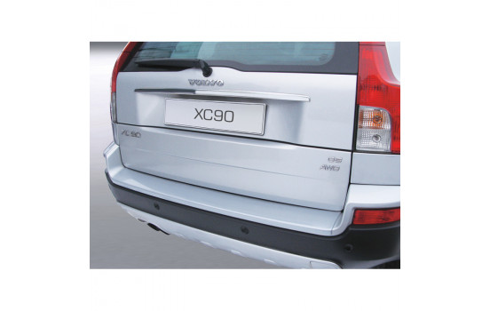 ABS Rear bumper protector Volvo XC90 (for painted bumpers) Silver