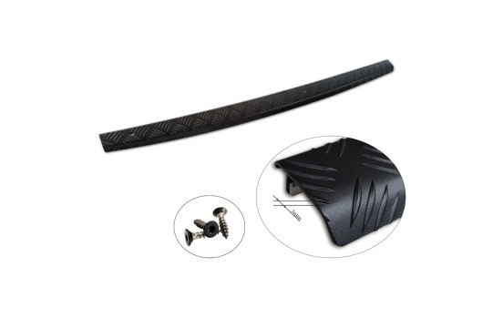 Aluminum Pickup Tailgate Trim Molding Fits Ford Ranger 2011-2022 - Black, Image 6
