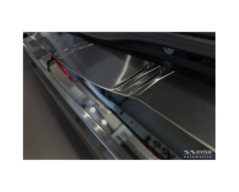Avisa Black Stainless Steel Rear Bumper Protector suitable for Mercedes Vito III & V-Class (W447) 2014-, Image 4
