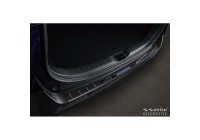 Avisa Black Stainless Steel Rear Bumper Protector suitable for Toyota RAV4 V (XA50) 2018- incl. Plug-in-Hybrid