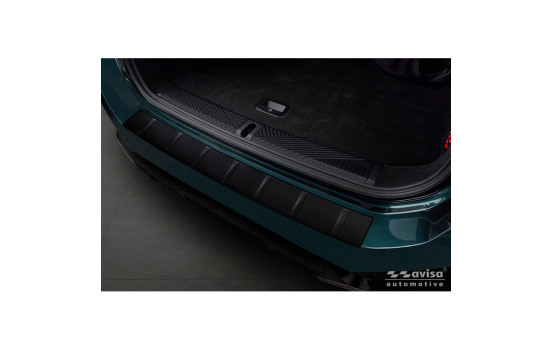 Avisa Matte Black Stainless Steel Rear Bumper Protector BMW 5 Series Touring (G61) 2024- incl. M-Sport