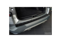 Avisa Matte Black Stainless Steel Rear Bumper Protector suitable for Dacia Bigster 2024- 'Ribs'