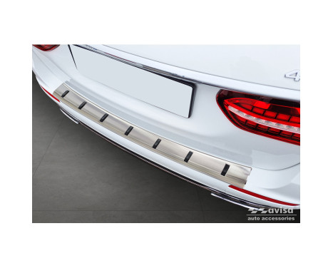 Avisa stainless steel bumper protector suitable for Mercedes E-Class Estate S213 2016-2023 (incl. E53 AMG)