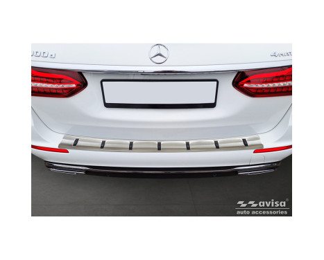 Avisa stainless steel bumper protector suitable for Mercedes E-Class Estate S213 2016-2023 (incl. E53 AMG), Image 2