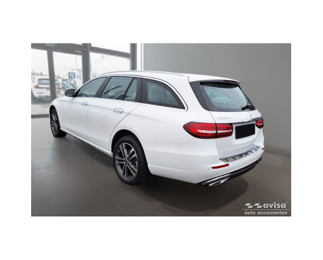 Avisa stainless steel bumper protector suitable for Mercedes E-Class Estate S213 2016-2023 (incl. E53 AMG), Image 5