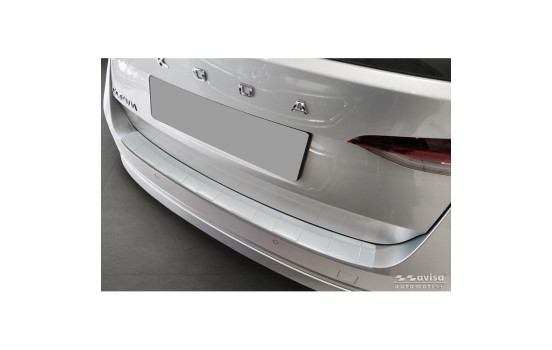 Avisa stainless steel bumper protector suitable for Skoda Octavia IV 2019-2024 & FL 2024-