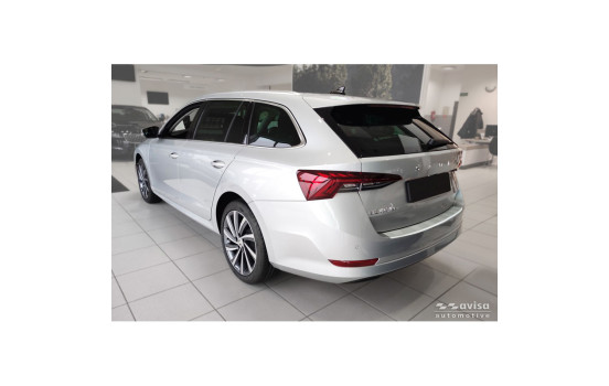 Avisa stainless steel bumper protector suitable for Skoda Octavia IV 2019-2024 & FL 2024-, Image 5