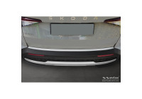 Avisa stainless steel powder-coated rear bumper protector suitable for Skoda Elroq 2024- 'Soft Silver'