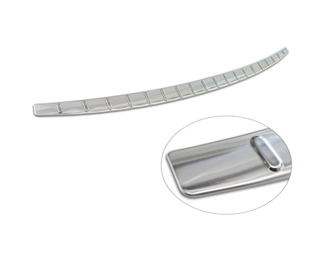 Avisa stainless steel rear bumper protector suitable for Audi Q5 (GUB) 2025- 'Ribs', Image 6