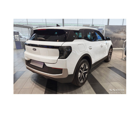 Avisa stainless steel rear bumper protector suitable for Ford Explorer EV 2024- 'Ribs', Image 5