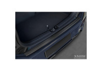 Avisa Stainless Steel Rear Bumper Protector suitable for Kia Picanto III Facelift 2024- - Matte Black