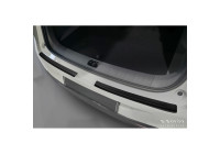 Avisa Stainless Steel Rear Bumper Protector suitable for Leapmotor B10 2025- - Matte Black - 2-piece