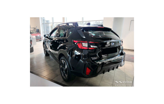 Avisa stainless steel rear bumper protector suitable for Subaru Crosstrek III 2023- 'Ribs', Image 5
