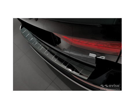 Black Chrome Stainless Steel Bumper Protector Fits Volvo V60 II / V60 II Cross Country 2018- & V60