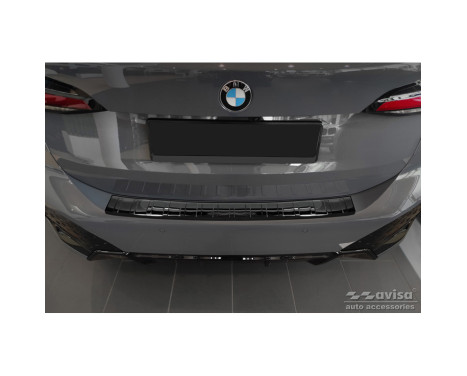 Black-Chrome Stainless Steel Rear Bumper Protector suitable for BMW 2-Series U06 Active Tourer M-Package 2021-'Ri, Image 2