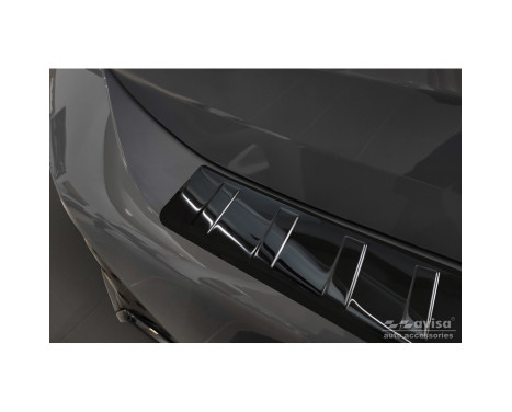 Black-Chrome Stainless Steel Rear Bumper Protector suitable for BMW 2-Series U06 Active Tourer M-Package 2021-'Ri, Image 3