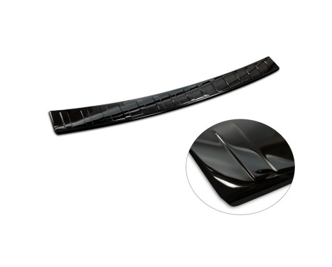Black-Chrome Stainless Steel Rear Bumper Protector suitable for BMW 2-Series U06 Active Tourer M-Package 2021-'Ri, Image 6