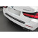 Black stainless steel bumper protector suitable for BMW 5-Series G31 Touring Facelift 2020- excl. M-Sport 'R