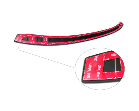 Black stainless steel bumper protector suitable for BMW i3 (i01) Facelift 2017- 'Ribs', Image 6