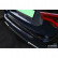 Black stainless steel bumper protector suitable for BMW iX3 (G08) 2020- 'Ribs'