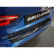 Black stainless steel bumper protector suitable for BMW X1 II F48 M-Package 2015- 'Ribs'